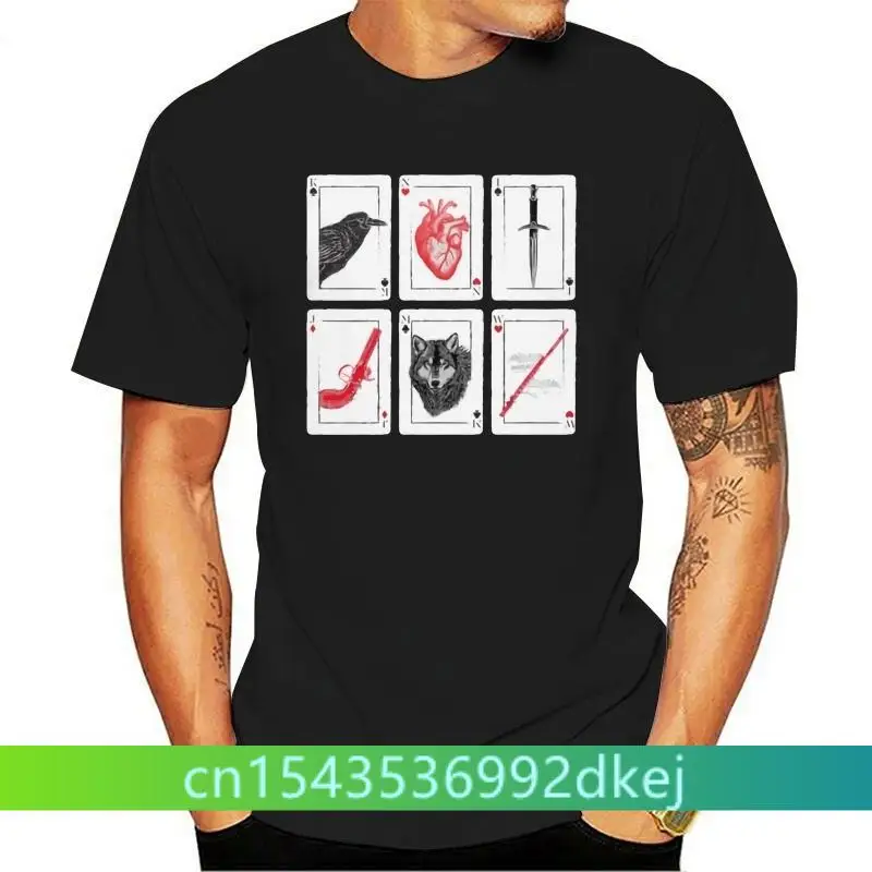 Printed Men T Shirt Cotton tShirt O-Neck Short-Sleeve Women T-Shirt Six Of Crows - Red
Printed Men T Shirt Cotton tShirt O-Neck Short-Sleeve Women T-Shirt Six Of Crows - Red