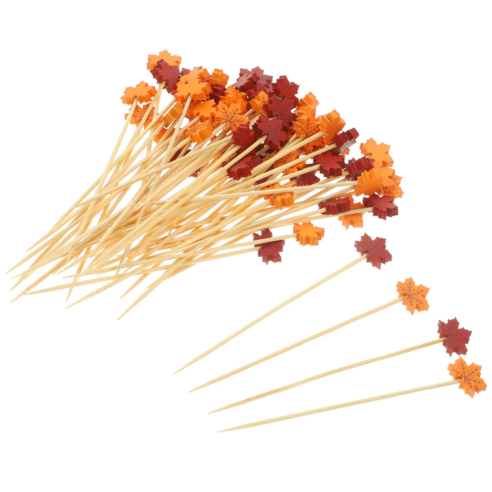 200pcs Maple Leaf Cocktail Picks Bamboo Skewers Fruit Appetizer Decorative Party Dessert Sandwich Wine Sign Bamboo Fruit
200pcs Maple Leaf Cocktail Picks Bamboo Skewers Fruit Appetizer Decorative Party Dessert Sandwich Wine Sign Bamboo Fruit