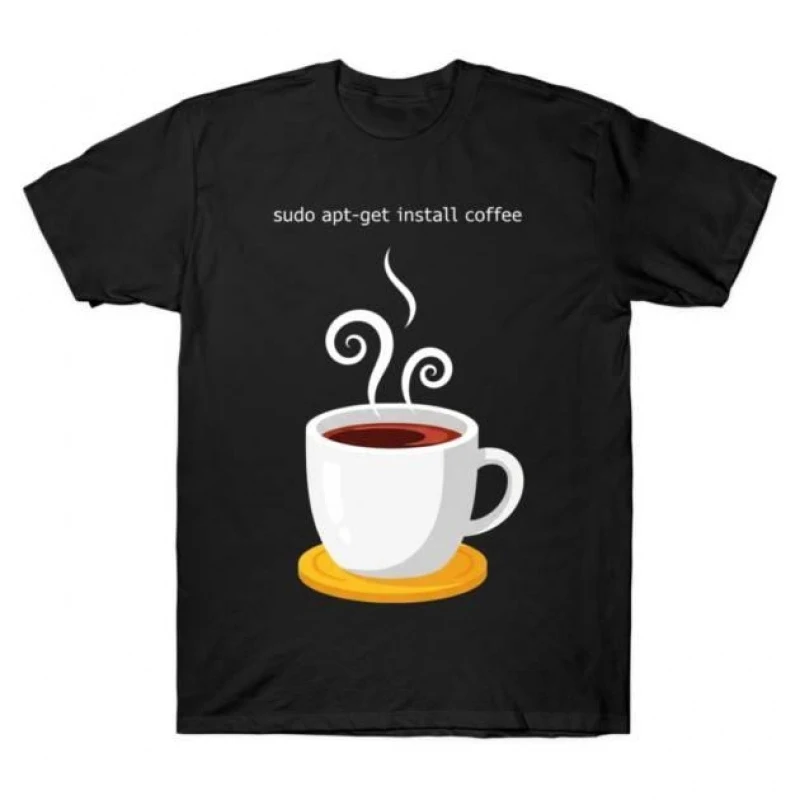 sudo apt-get install coffee cup Funny Developer Gift t shirt for Software Engineer Graphic clothes 100% cotton All size Tops
sudo apt-get install coffee cup Funny Developer Gift t shirt for Software Engineer Graphic clothes 100% cotton All size Tops