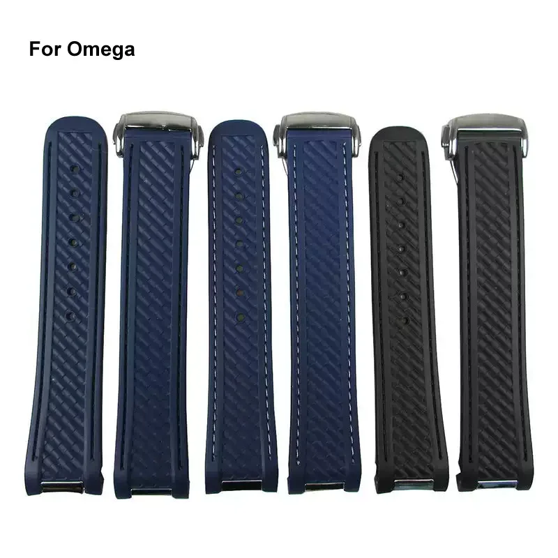 For Omega AT150 Seamaster 300 AQUA TERRA Diving Bracelets Black Blue Silicone Watch Strap 20mm bracelet Rubber Watchband
For Omega AT150 Seamaster 300 AQUA TERRA Diving Bracelets Black Blue Silicone Watch Strap 20mm bracelet Rubber Watchband
