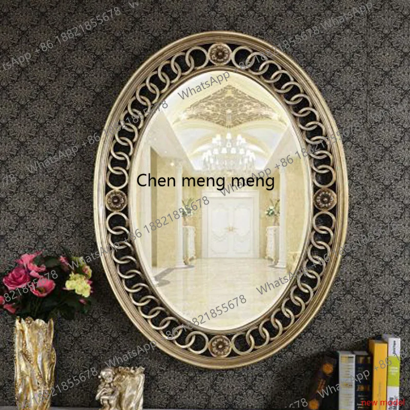 European style foyer entrance fireplace mirror wall decoration background wall creative decoration mirror AB03
European style foyer entrance fireplace mirror wall decoration background wall creative decoration mirror AB03