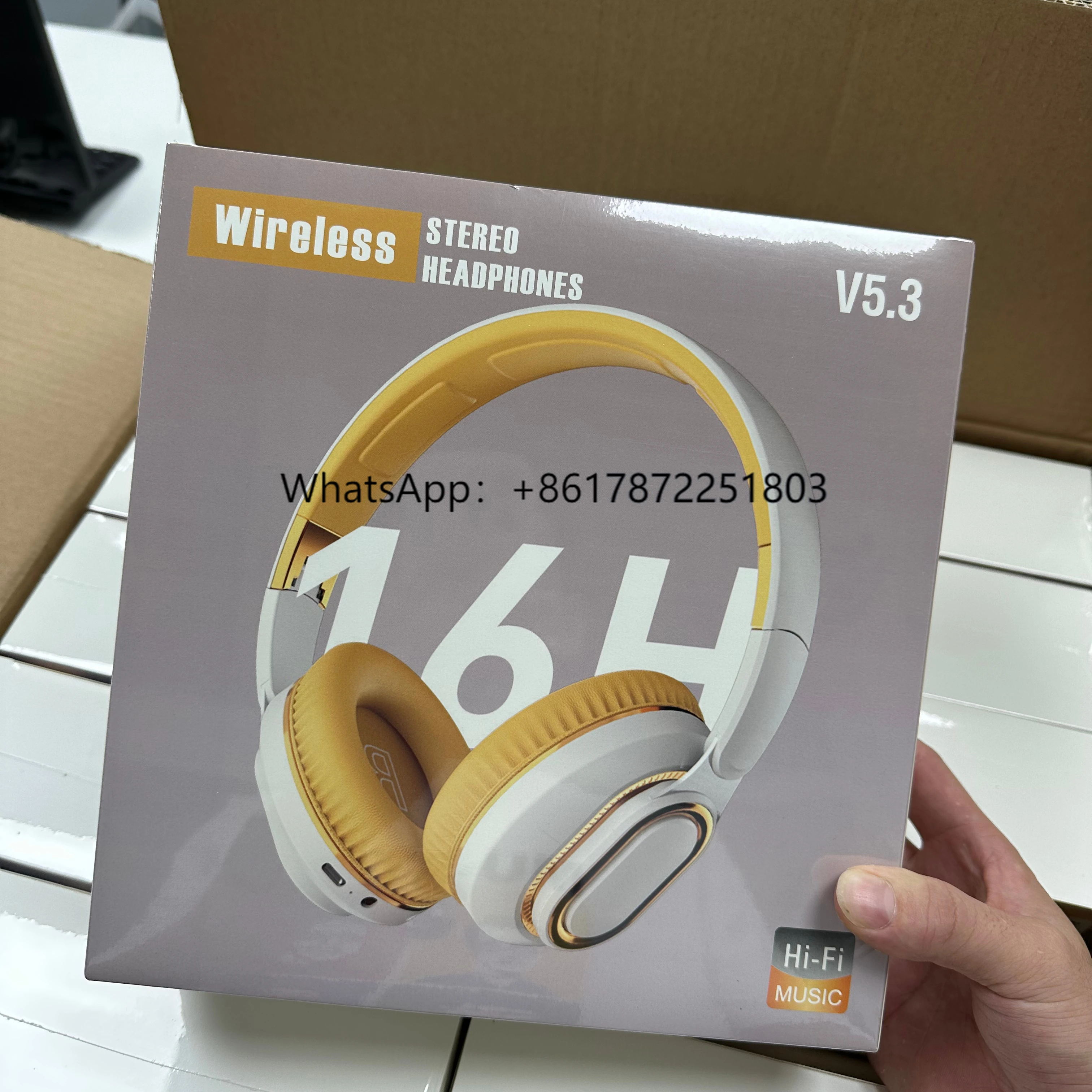 Actual Serial Number 17 for Air Max Wireless Over-ear ANC Noise-canceling Headphones in Retail Packaging with USB-C, 2025
Actual Serial Number 17 for Air Max Wireless Over-ear ANC Noise-canceling Headphones in Retail Packaging with USB-C, 2025