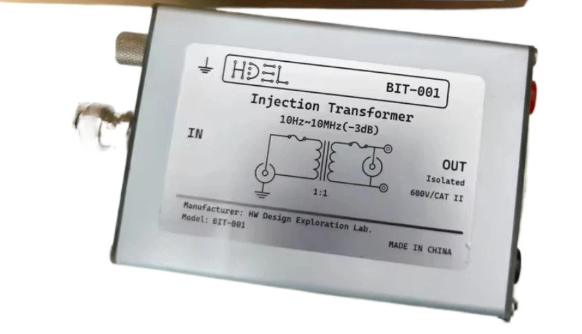 Isolation Injection Transformer Frequency Response Power Loop Bit-001 Replaces J2101a
Isolation Injection Transformer Frequency Response Power Loop Bit-001 Replaces J2101a