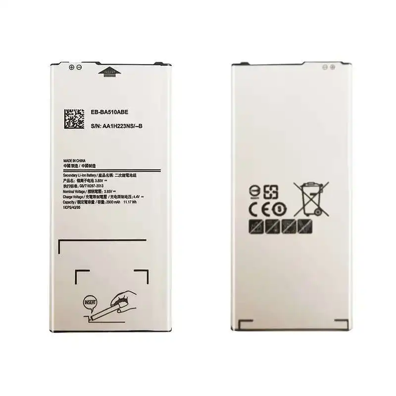 EB-BA510ABE Battery For Samsung Galaxy A5 2016 Edition A510 SM A510F A5100 EB BA510ABE
EB-BA510ABE Battery For Samsung Galaxy A5 2016 Edition A510 SM A510F A5100 EB BA510ABE