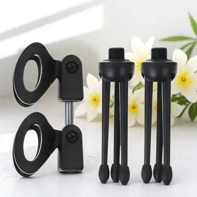 2pcs Mini Microphone Tripod Foldable Microphone Tripod Stands Desktop Stable Base Universal Mic Holder Audio Accessory
2pcs Mini Microphone Tripod Foldable Microphone Tripod Stands Desktop Stable Base Universal Mic Holder Audio Accessory