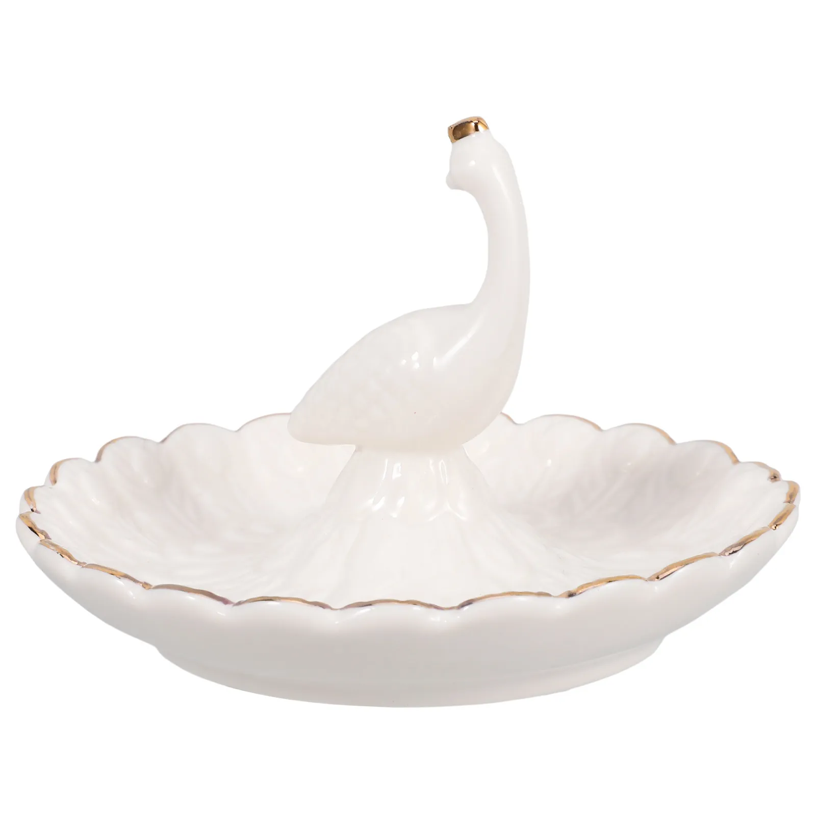 Peacock Jewelry Tray Ceramic Ring Dish Stylish Jewelry Organizer Plate for Rings Bracelets Earrings Display Storage Tray
Peacock Jewelry Tray Ceramic Ring Dish Stylish Jewelry Organizer Plate for Rings Bracelets Earrings Display Storage Tray