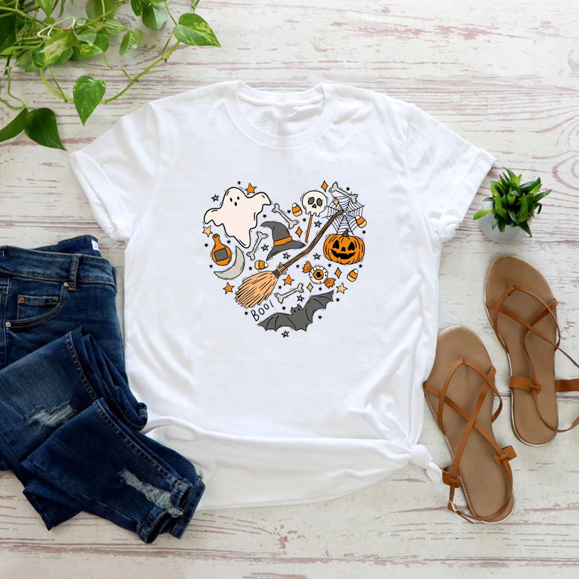 Halloween Doodles Graphic T Shirts Halloween Tshirt Happy Halloween Heart T Shirt Short Sleeve Women Clothing Streetwear Tops
Halloween Doodles Graphic T Shirts Halloween Tshirt Happy Halloween Heart T Shirt Short Sleeve Women Clothing Streetwear Tops