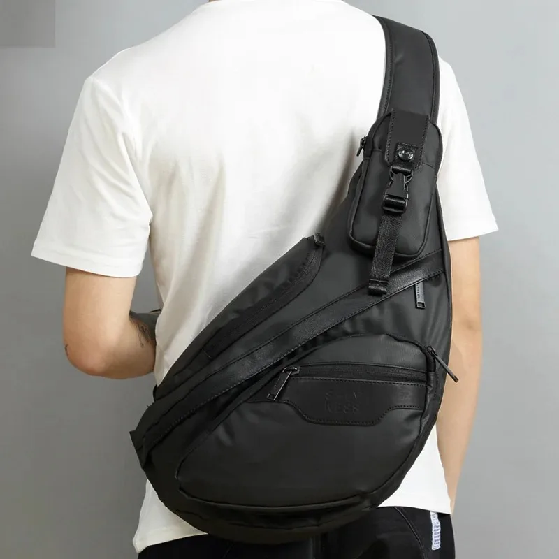 Multifunctional Crossbody Chest Bag Men's Waterproof Nylon Crossbody Backpack Rucksack High Quality Casual Shoulder Fashion Men
Multifunctional Crossbody Chest Bag Men's Waterproof Nylon Crossbody Backpack Rucksack High Quality Casual Shoulder Fashion Men