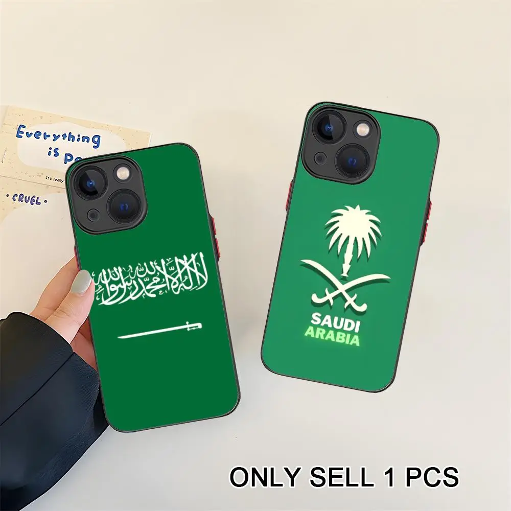 Saudi Arabia Flag Phone Case for iPhone 17 16 15 14 13 12 11 X XR XS Air Pro Max Plus Mini Skin Feel Cover
Saudi Arabia Flag Phone Case for iPhone 17 16 15 14 13 12 11 X XR XS Air Pro Max Plus Mini Skin Feel Cover