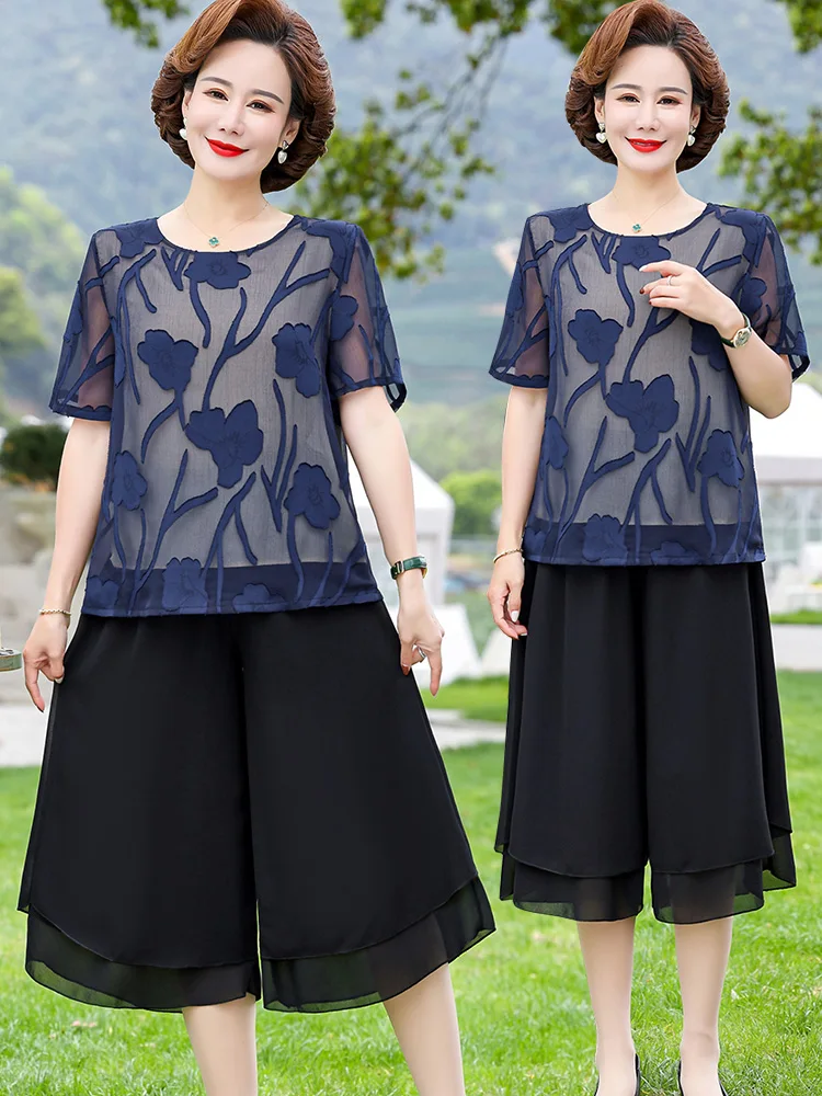 New Women's Fashion Two-piece Sets 2025 Spring Summer Casual Color O-neck Short Sleeve Top + Slim Slim Trousers 2piece Set Wh18
New Women's Fashion Two-piece Sets 2025 Spring Summer Casual Color O-neck Short Sleeve Top + Slim Slim Trousers 2piece Set Wh18