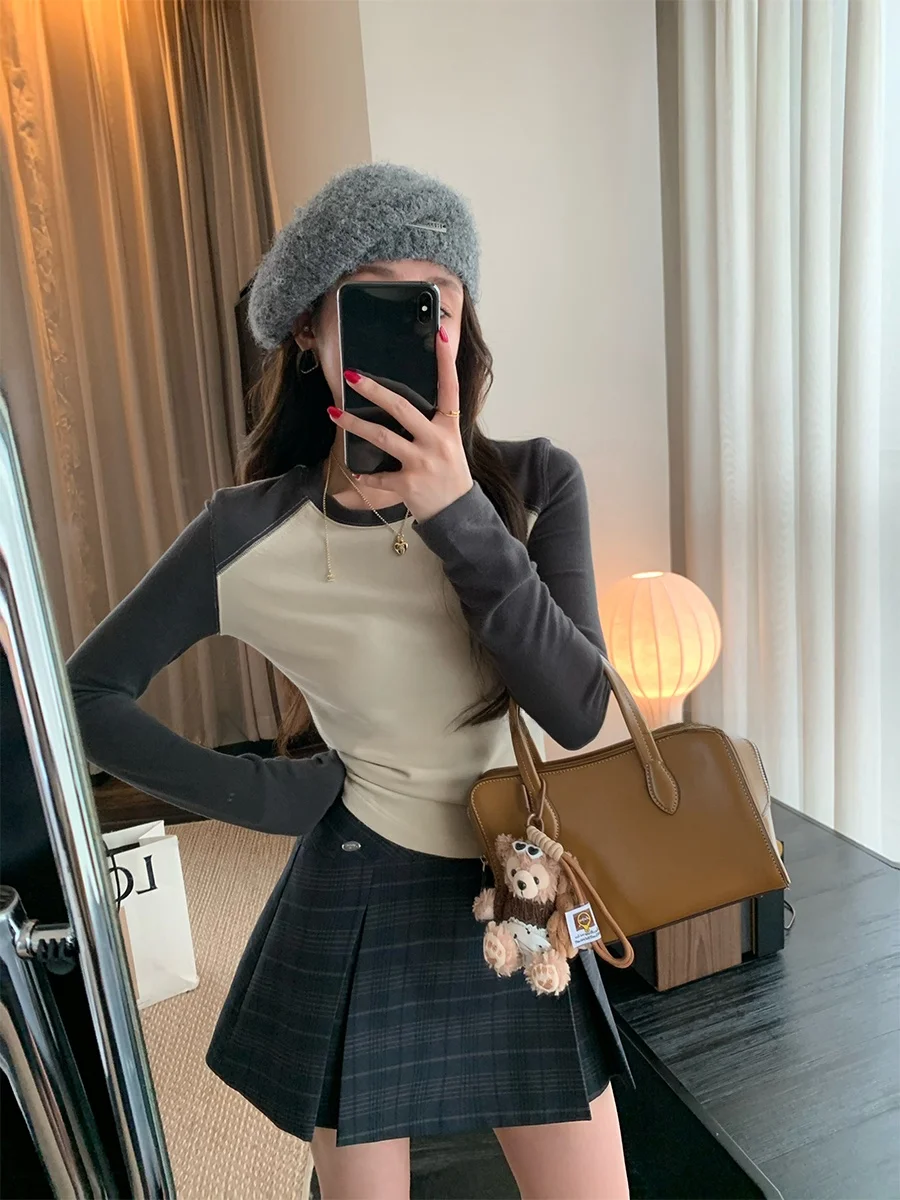 MUKOK A4 Базовая футболка с длинным светом на талии, мягкая, приятная для кожи, для похудения, универсальный топ, весеннее новое поступление, чистый цвет
MUKOK A4 Базовая футболка с длинным светом на талии, мягкая, приятная для кожи, для похудения, универсальный топ, весеннее новое поступление, чистый цвет