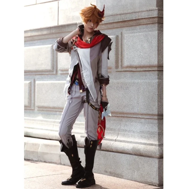 Genshin Impact Tartaglia Cosplay Complete Costume Set with Wig Genshin Childe Cosplay Tartaglia Cosplay Halloween for Comic with
Genshin Impact Tartaglia Cosplay Complete Costume Set with Wig Genshin Childe Cosplay Tartaglia Cosplay Halloween for Comic with