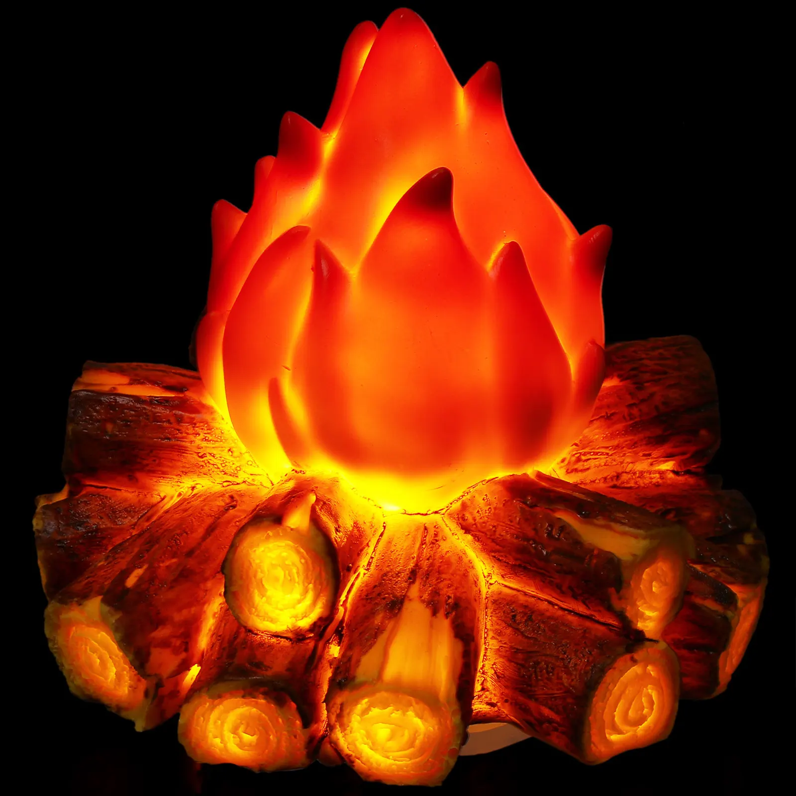 Fake Mini Campfire Night Light Flickering Flame Effect Battery Operated Indoor Decorative LED Desk Lamp Festival Party Romantic
Fake Mini Campfire Night Light Flickering Flame Effect Battery Operated Indoor Decorative LED Desk Lamp Festival Party Romantic