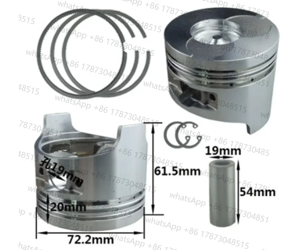170F 173F 186F 190FB 170FB 178FA 186FA 170FA 192FA 188F 178F Changchai air-cooled engine piston ring pin pinston set
170F 173F 186F 190FB 170FB 178FA 186FA 170FA 192FA 188F 178F Changchai air-cooled engine piston ring pin pinston set