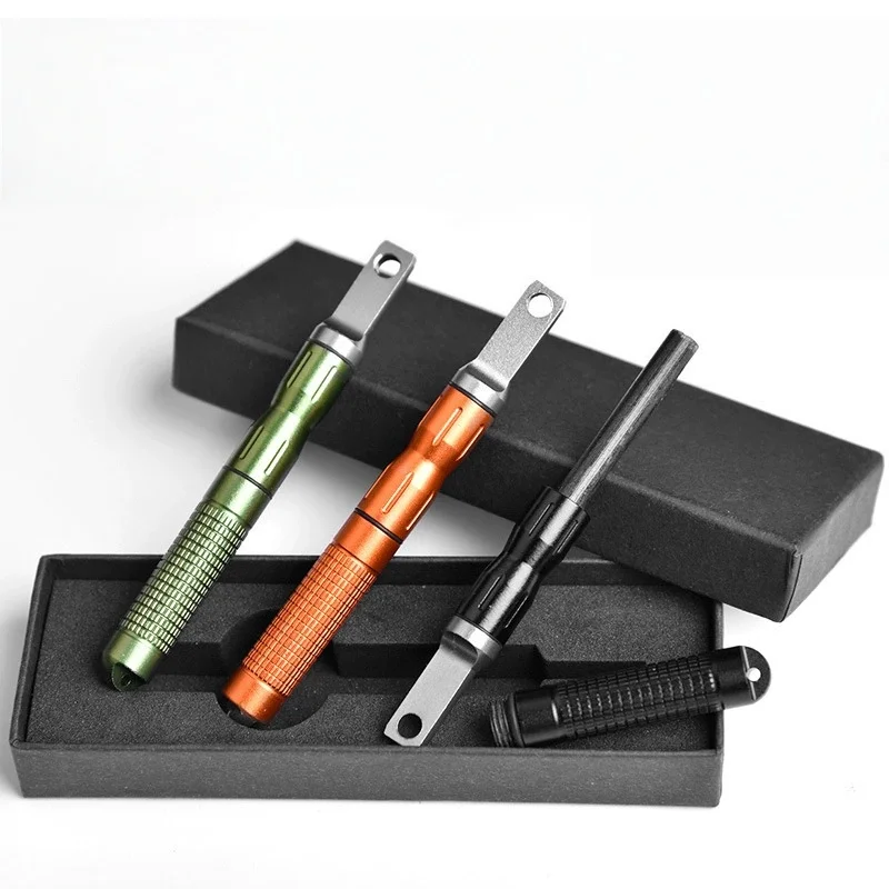 Portable outdoor survival windproof and waterproof emergency fire starter multifunctional camping equipment fire rod tool
Portable outdoor survival windproof and waterproof emergency fire starter multifunctional camping equipment fire rod tool