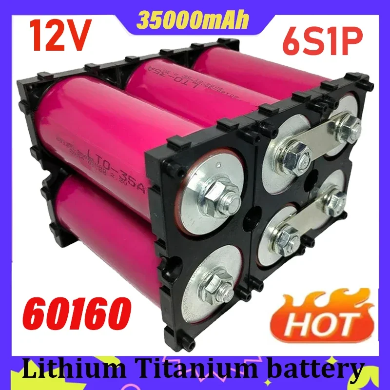 Lithium Titanate LTOB 10C High Power Discharge Boat RVS Speaker UPS Car Starter with Balance Board 60160 6S1P 12V 35000mAh New
Lithium Titanate LTOB 10C High Power Discharge Boat RVS Speaker UPS Car Starter with Balance Board 60160 6S1P 12V 35000mAh New