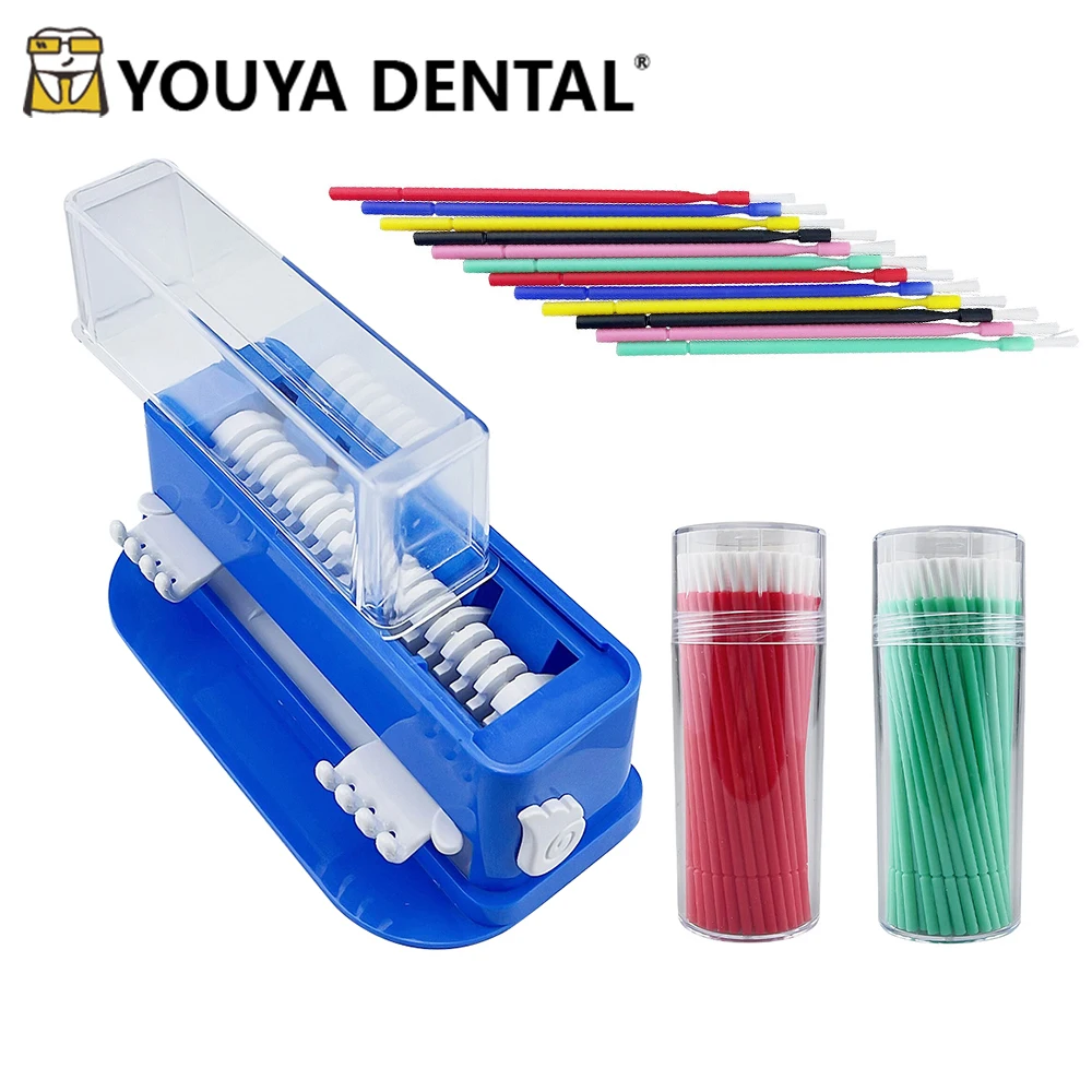 500pcs Disposable Applicators Brushes Dental Dispenser Box Bendable Long Micro Brush Dentistry Materials
500pcs Disposable Applicators Brushes Dental Dispenser Box Bendable Long Micro Brush Dentistry Materials