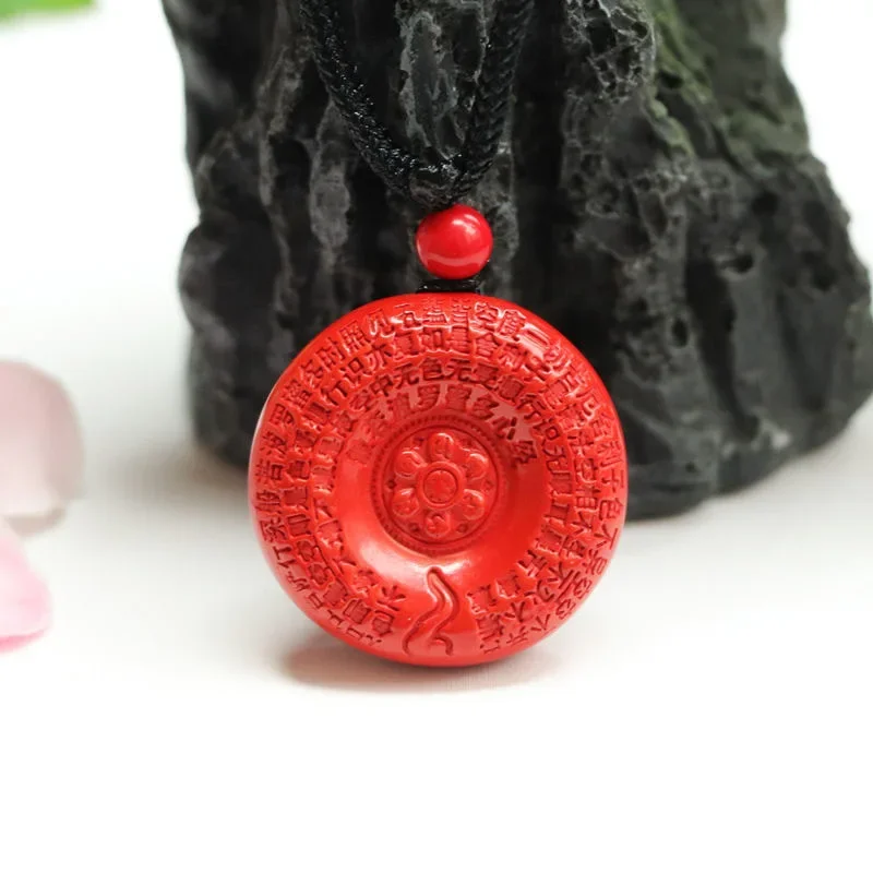 Cinnabar Incantation Pendant Natural Carved Gemstone Red Men Gifts for Women Necklace Energy Gemstones Pendants Man Jewelry
Cinnabar Incantation Pendant Natural Carved Gemstone Red Men Gifts for Women Necklace Energy Gemstones Pendants Man Jewelry