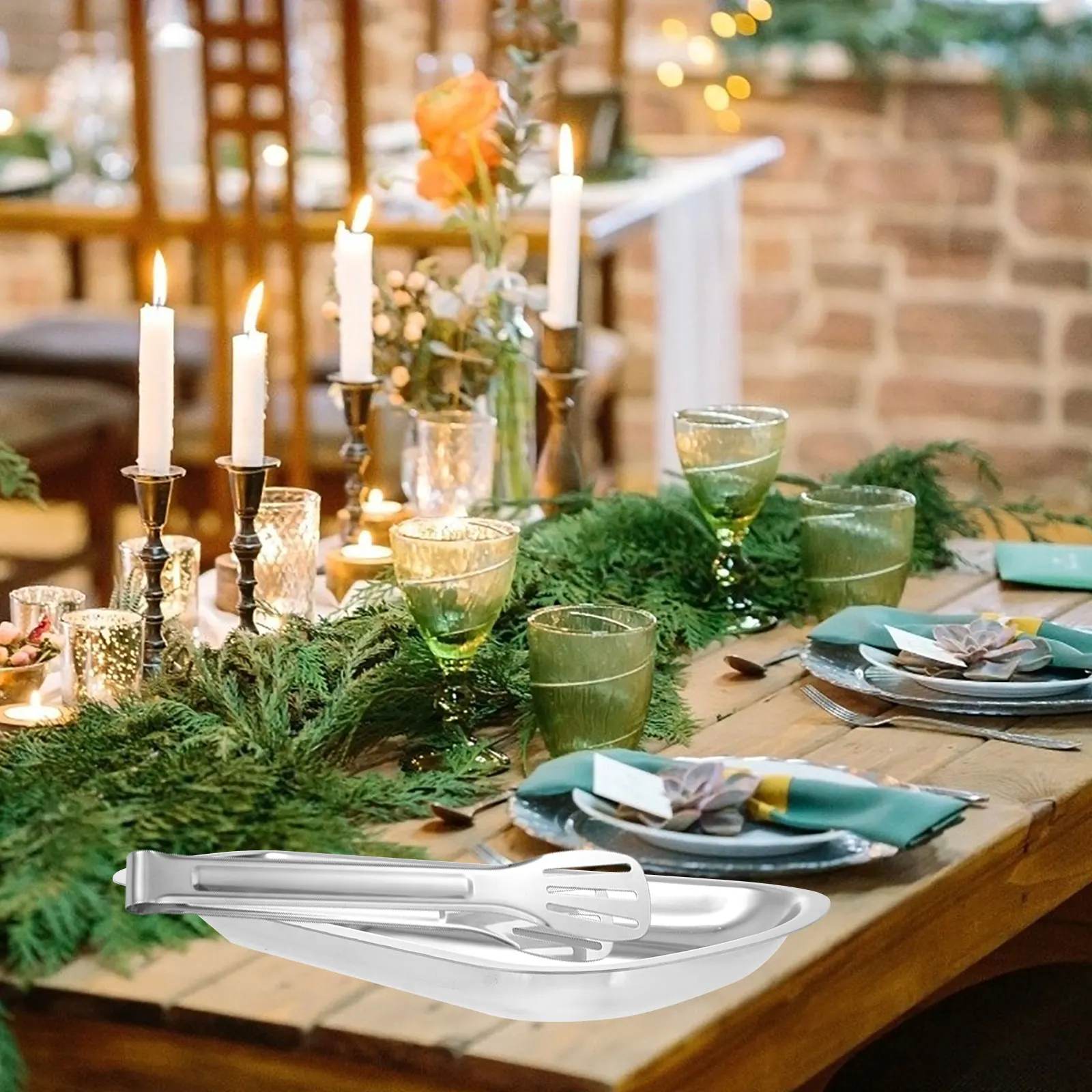 1pc Stainless Steel Tray Rectangle Food Dish Mirror Polish Easy Clean Kitchen Storage Spoon Rest Ladle Holder Serving
1pc Stainless Steel Tray Rectangle Food Dish Mirror Polish Easy Clean Kitchen Storage Spoon Rest Ladle Holder Serving