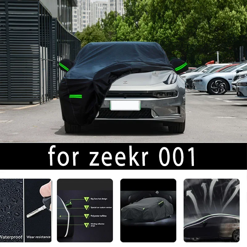 Для Zeekr 001, полный защитный чехол для автомобиля, снежный чехол, солнцезащитный козырек, водонепроницаемый, пылезащитный, внешние автомобильные аксессуары
Для Zeekr 001, полный защитный чехол для автомобиля, снежный чехол, солнцезащитный козырек, водонепроницаемый, пылезащитный, внешние автомобильные аксессуары