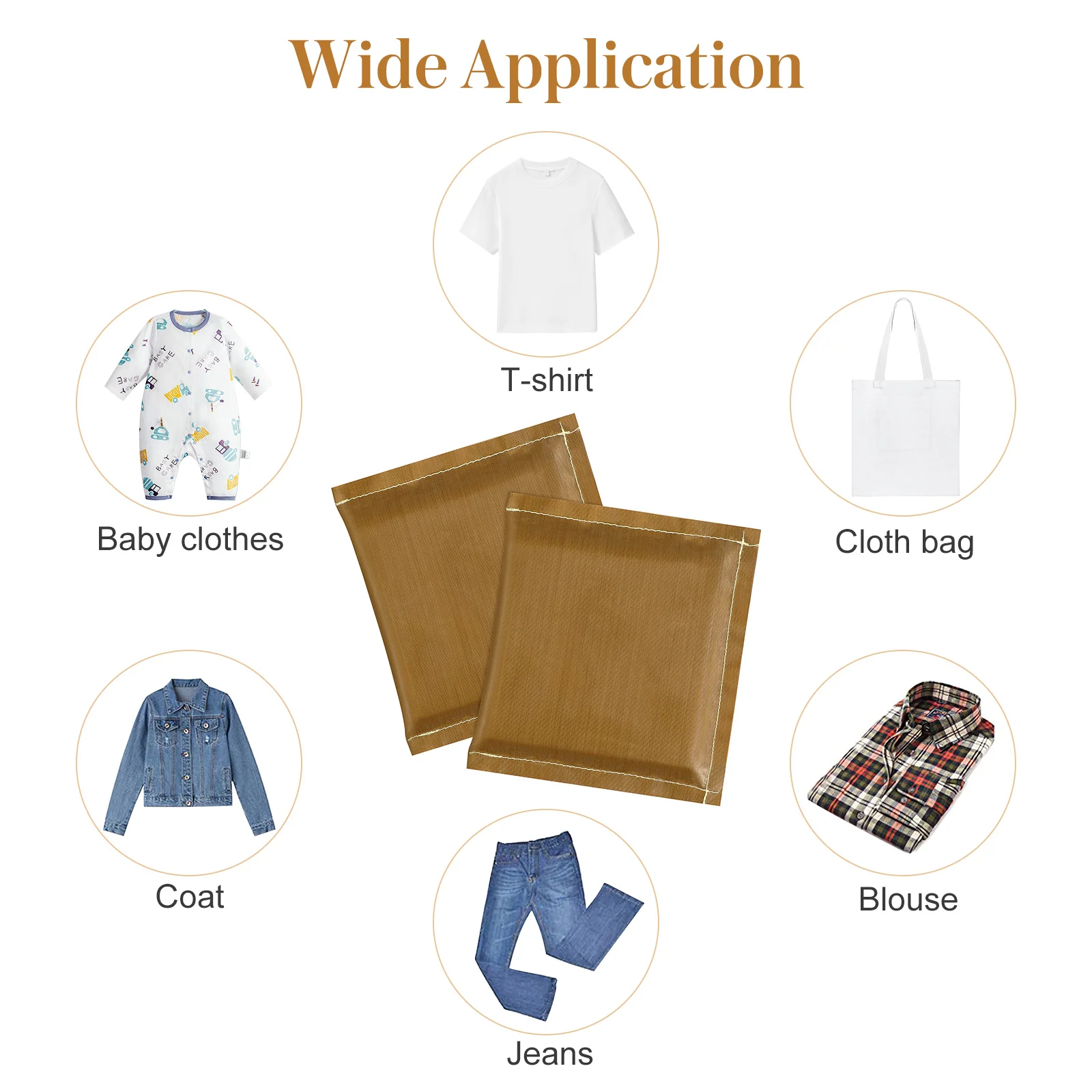 2Pcs Reusable Heat Press Pillow 5x5inch Non-Stick Ptfe Material for Hat Pressing Vinyl Artwork Transfer on Fabric
2Pcs Reusable Heat Press Pillow 5x5inch Non-Stick Ptfe Material for Hat Pressing Vinyl Artwork Transfer on Fabric