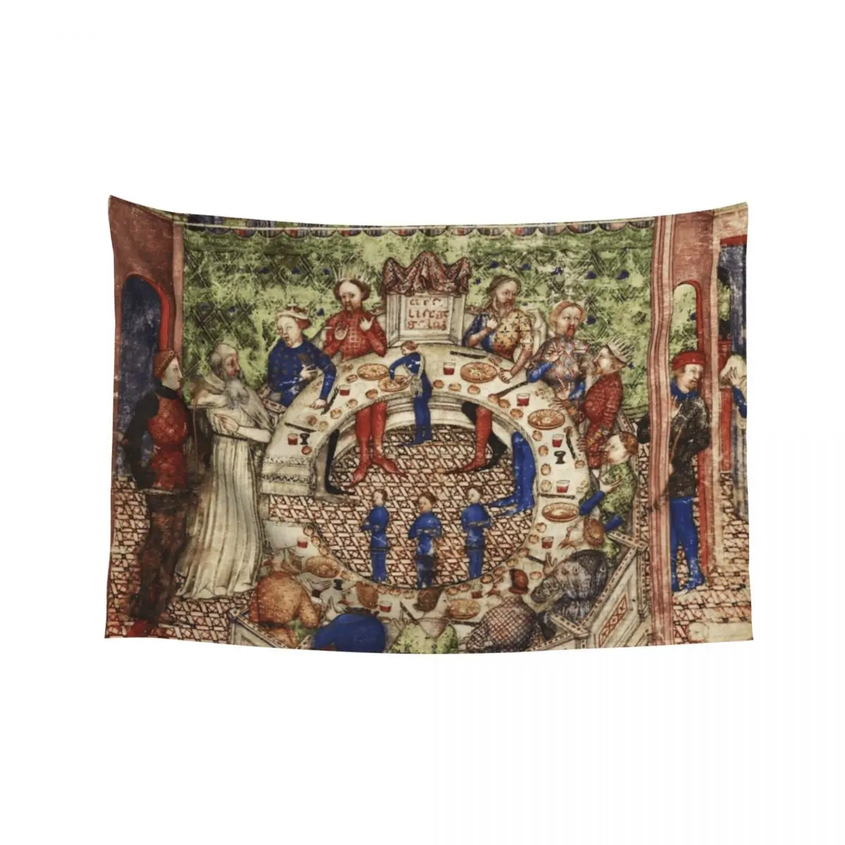 Merlin Introduces Galahad to King Arthur and the Knights of Round Table Tapestry Decorations For Room Tapestry
Merlin Introduces Galahad to King Arthur and the Knights of Round Table Tapestry Decorations For Room Tapestry