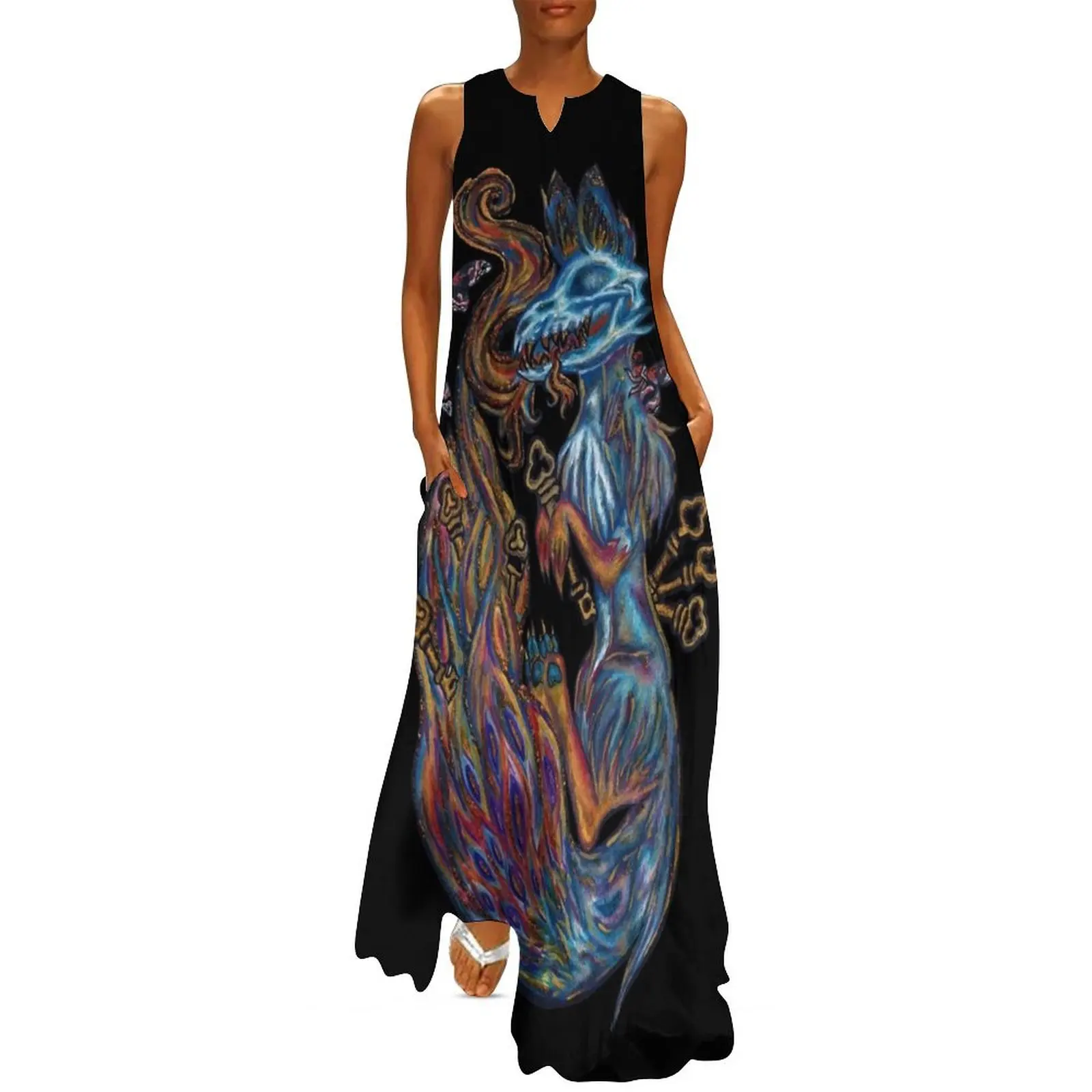 Moth fox Long Dress Summer women's clothing dress for women Dress for pregnant women evening dresses luxury 2025
Moth fox Long Dress Summer women's clothing dress for women Dress for pregnant women evening dresses luxury 2025