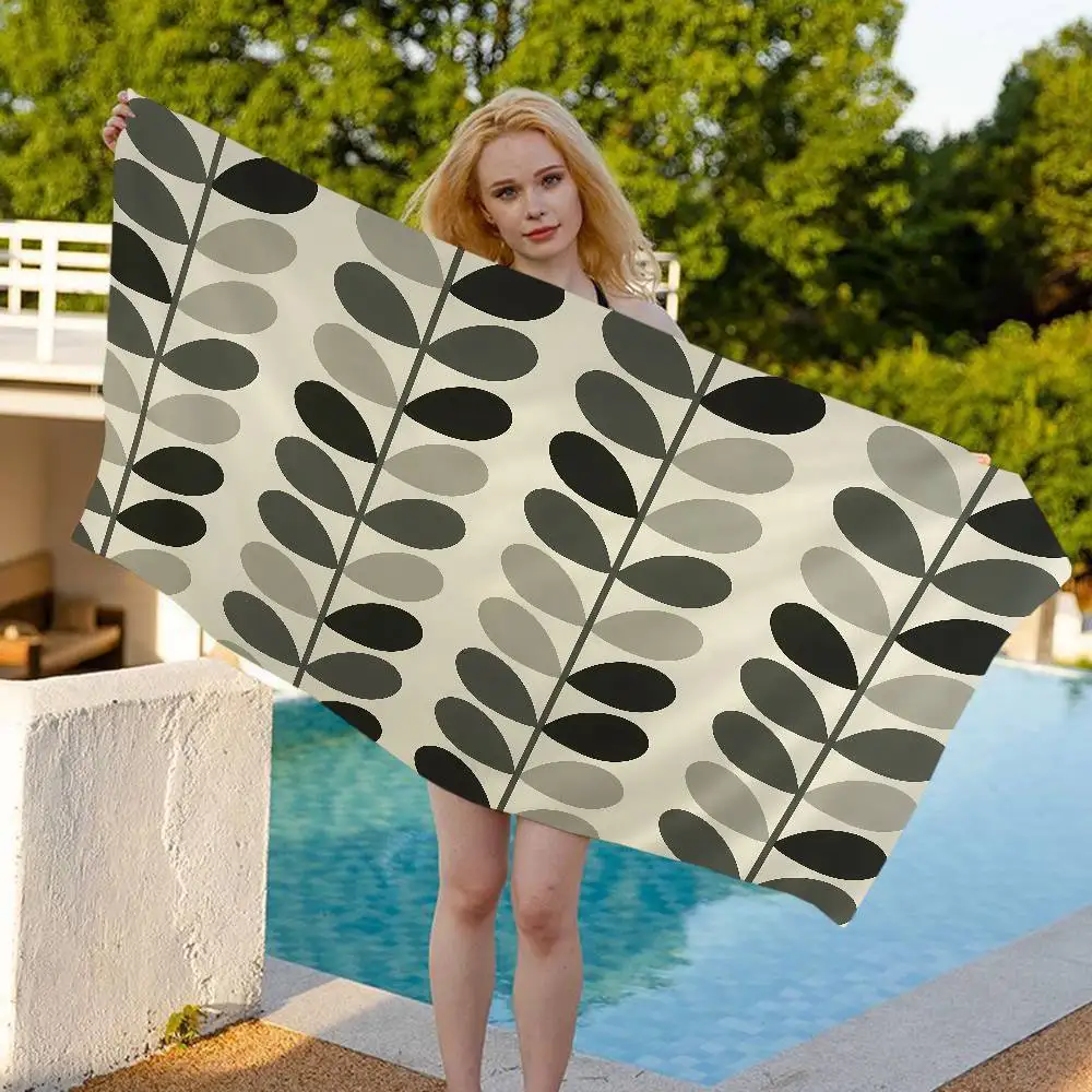 Пляжное полотенце Orla Kiely Leaf Flower из микрофибры, мягкое, впитывающее воду, дышащее, для девочек и детей, декоративное, с мультяшным рисунком
Пляжное полотенце Orla Kiely Leaf Flower из микрофибры, мягкое, впитывающее воду, дышащее, для девочек и детей, декоративное, с мультяшным рисунком