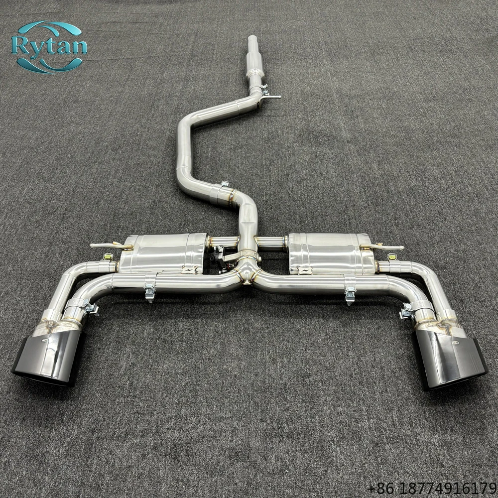 Выхлопная система Valvetronic из нержавеющей стали 304 с клапаном, Catback, для A3 2.0T, для переоборудования в RS3, без насадок
Выхлопная система Valvetronic из нержавеющей стали 304 с клапаном, Catback, для A3 2.0T, для переоборудования в RS3, без насадок