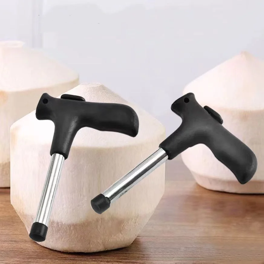 1pc/3pcs Easy Coconut Opener, Coconut Shell Opener, Household Coconut Opening Tool, Fresh Juice Drinking Tool
1pc/3pcs Easy Coconut Opener, Coconut Shell Opener, Household Coconut Opening Tool, Fresh Juice Drinking Tool