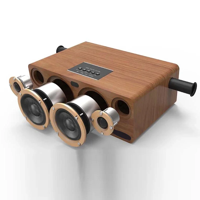 HIFI High-quality Home Theater Karaoke Music Center 3D Surround Stereo System Sound Box 90W Wooden Bluetooth Speakers for TV
HIFI High-quality Home Theater Karaoke Music Center 3D Surround Stereo System Sound Box 90W Wooden Bluetooth Speakers for TV