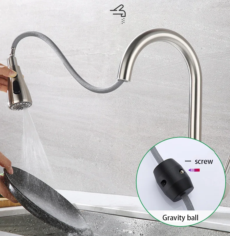 YYHC-High Quality With 5 Years Warranty Pull Out Kitchen Faucet Hot and Cold Water Mixer Tap Kitchen Mixer Sink Faucet
YYHC-High Quality With 5 Years Warranty Pull Out Kitchen Faucet Hot and Cold Water Mixer Tap Kitchen Mixer Sink Faucet