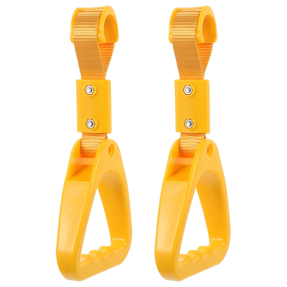 2 Pcs Vehicle Adjustable Grab Grip Bus Handle Decor Car Strap Decorate Subway Ring Yellow Plastic for
2 Pcs Vehicle Adjustable Grab Grip Bus Handle Decor Car Strap Decorate Subway Ring Yellow Plastic for