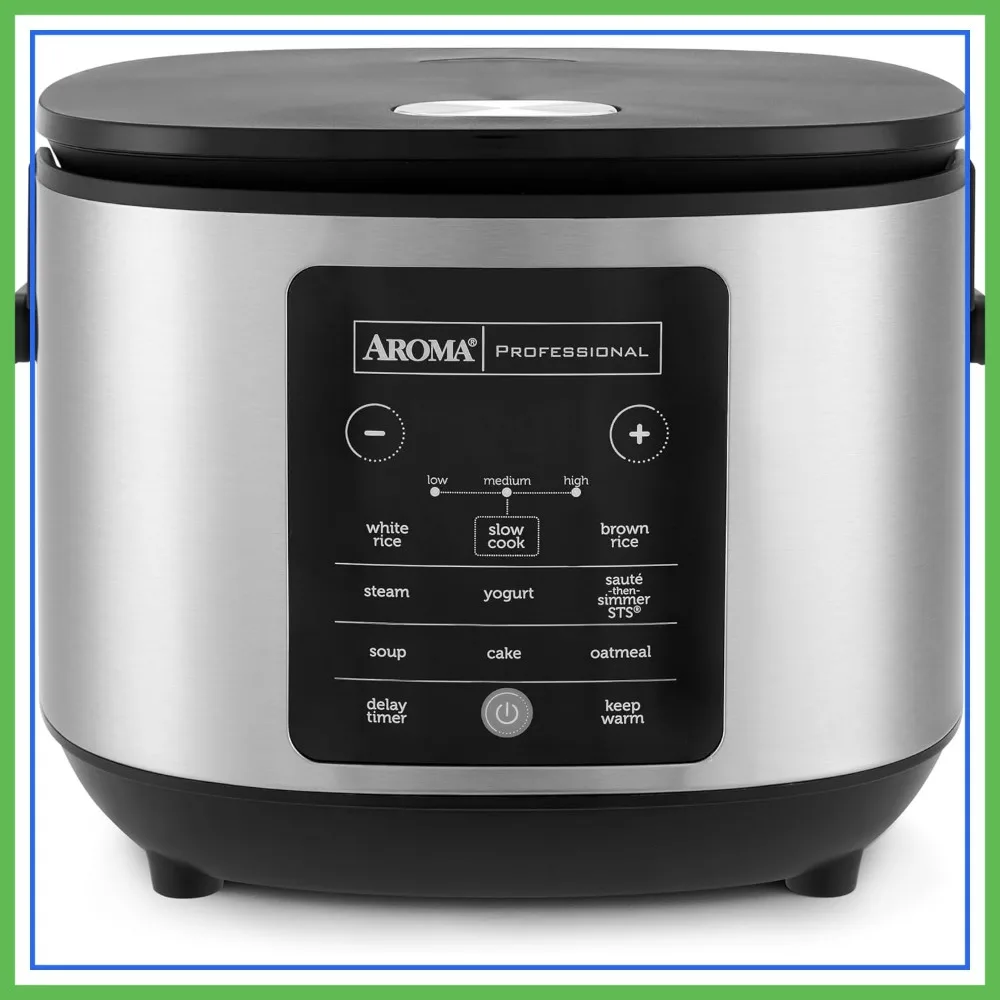 6-Cup Uncooked/12-Cup Cooked Digital Rice Cooker with Steam Tray, Ceramic Nonstick Pot, PFAS-Free
6-Cup Uncooked/12-Cup Cooked Digital Rice Cooker with Steam Tray, Ceramic Nonstick Pot, PFAS-Free