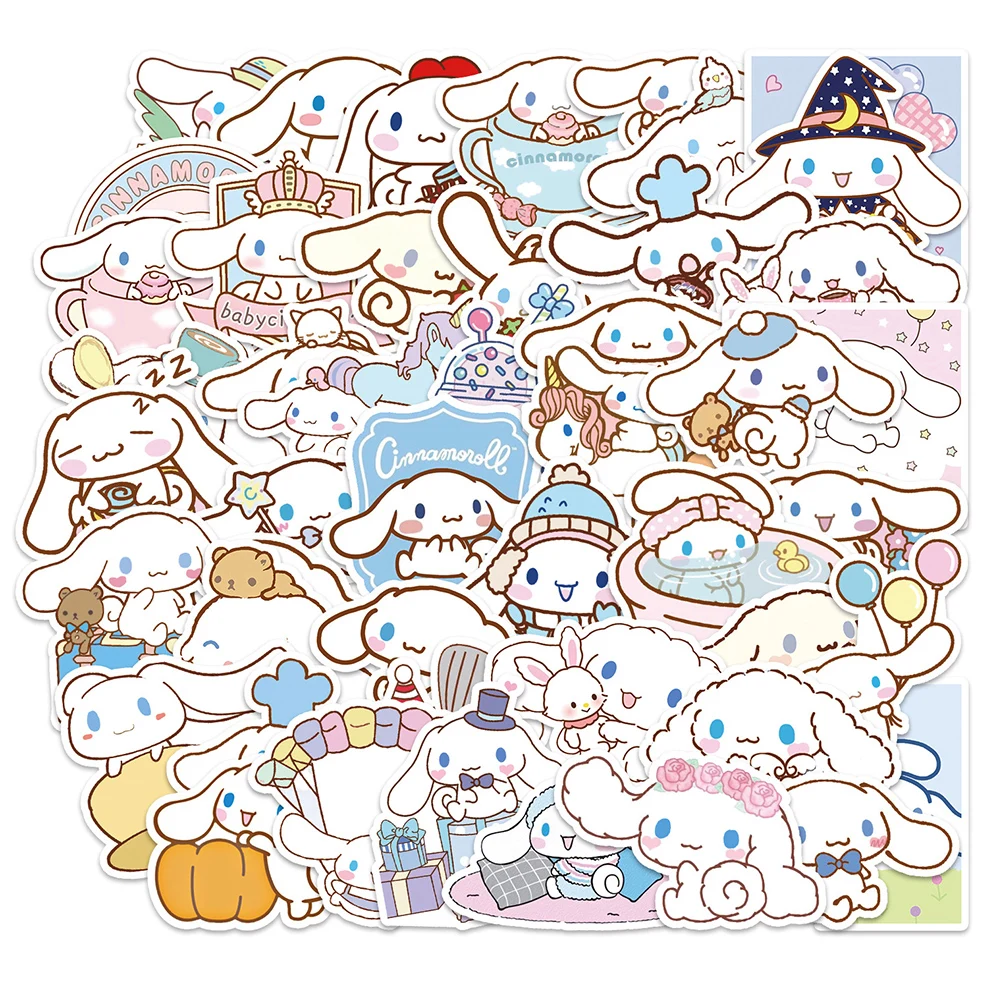 10/30/50pcs Kawaii Cinnamoroll Cartoon Stickers DIY Kids Toy Phone Case Water Bottle Notebook Cute Sanrio Graffiti Sticker Decal
10/30/50pcs Kawaii Cinnamoroll Cartoon Stickers DIY Kids Toy Phone Case Water Bottle Notebook Cute Sanrio Graffiti Sticker Decal
