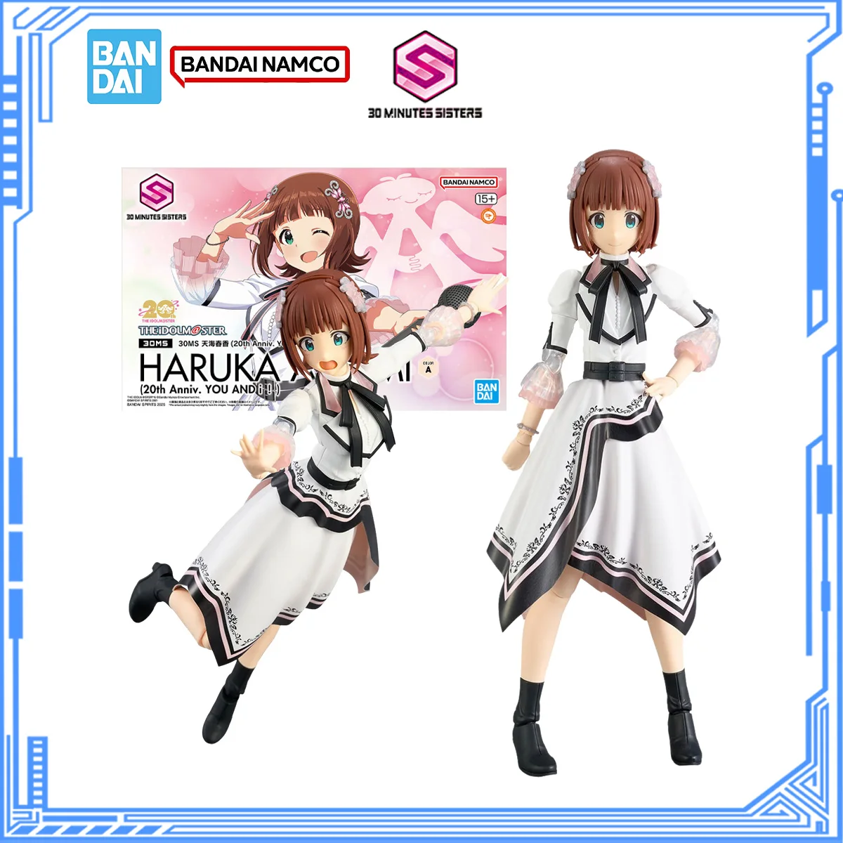 Bandai Genuine The Idolm Model Kit 30MS Haruka Amami 20th ANNIV You Andi Action Figures Assembly Model for Children's Toys Gifts
Bandai Genuine The Idolm Model Kit 30MS Haruka Amami 20th ANNIV You Andi Action Figures Assembly Model for Children's Toys Gifts