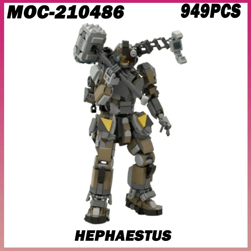 949 шт. MOC- 210486 Модель Hephaestus DIY, сборные кирпичи, игрушки-головоломки высокой сложности, образование для детей, сборка частиц
949 шт. MOC- 210486 Модель Hephaestus DIY, сборные кирпичи, игрушки-головоломки высокой сложности, образование для детей, сборка частиц