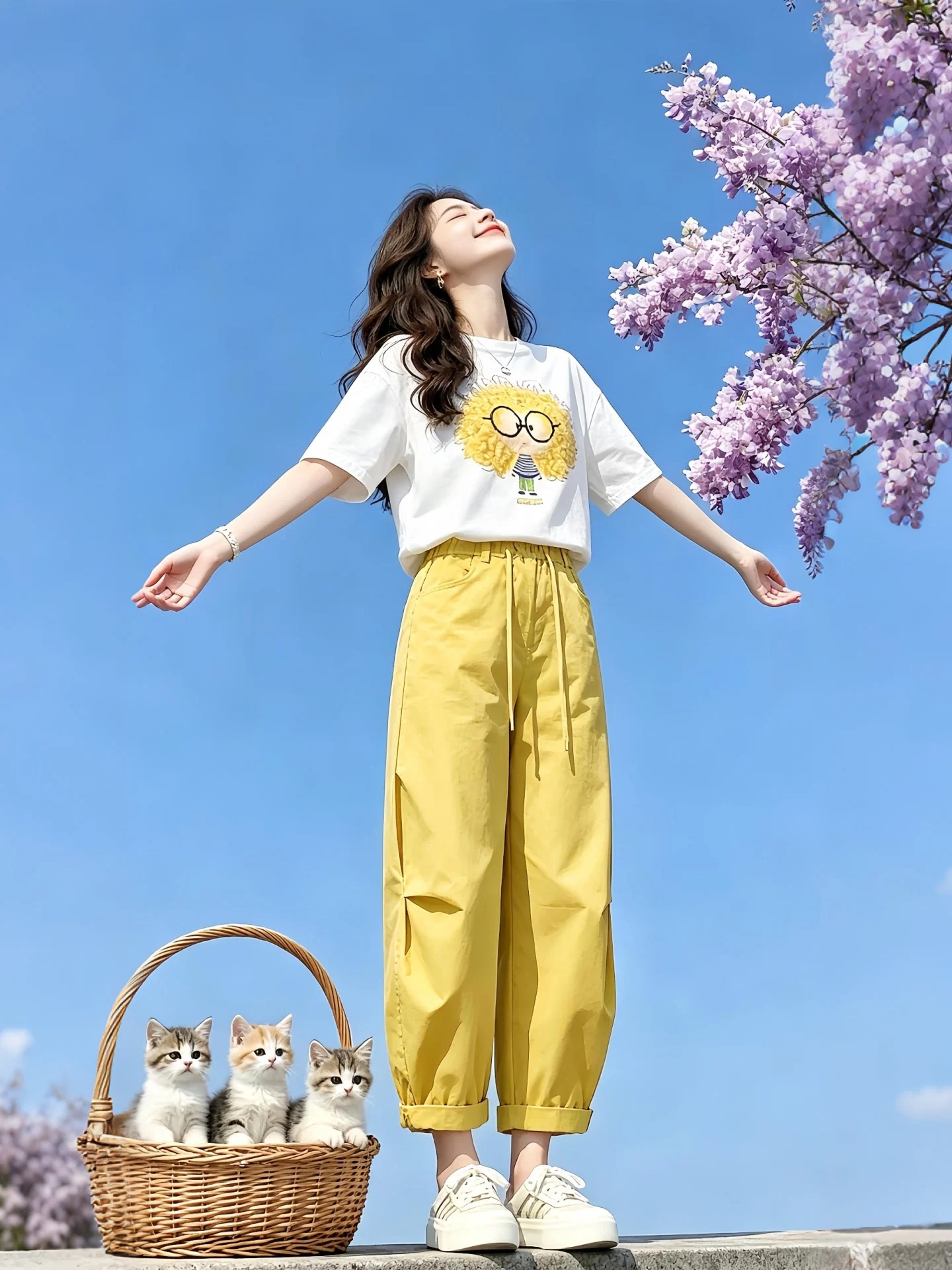 Stylish Summer New Arrival Women's Fashion Short Sleeve Two-Piece Set Casual High Waist Pants Breathable round Neck T-Shirt
Stylish Summer New Arrival Women's Fashion Short Sleeve Two-Piece Set Casual High Waist Pants Breathable round Neck T-Shirt