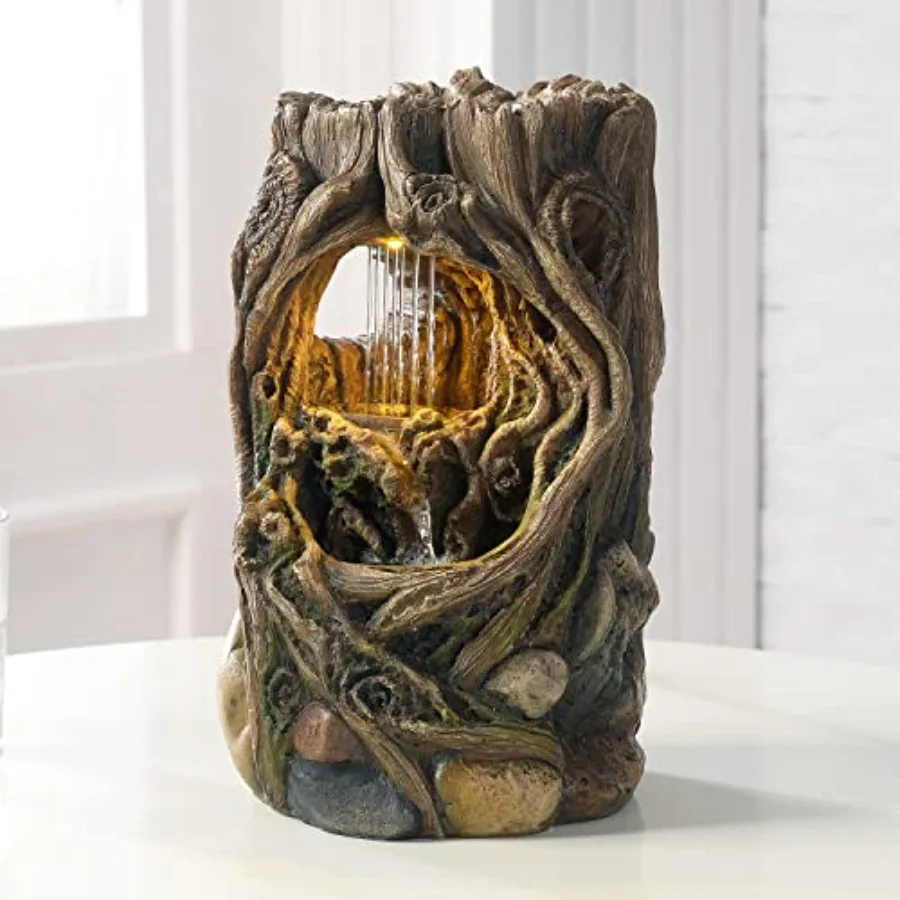 Tabletop Fountains Beautiful Stump Water Fountain Relaxation Raindrop Fountains Meditation Desk Fountain Artistic Waterfall Fou
Tabletop Fountains Beautiful Stump Water Fountain Relaxation Raindrop Fountains Meditation Desk Fountain Artistic Waterfall Fou
