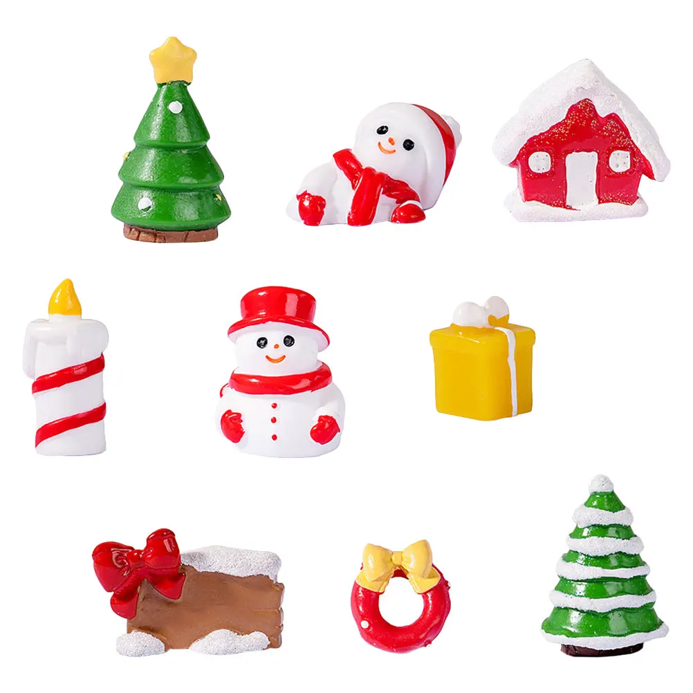 9pcs Santa Claus Snowman Treehouse Decorations Resin Mini Figurines Christmas Ornaments Indoor Outdoor Statues Craft Details
9pcs Santa Claus Snowman Treehouse Decorations Resin Mini Figurines Christmas Ornaments Indoor Outdoor Statues Craft Details