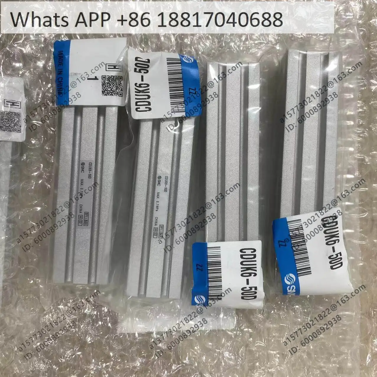 1PCS, Japanese original SMC cylinder CDUK6-50D, quality assurance
1PCS, Japanese original SMC cylinder CDUK6-50D, quality assurance