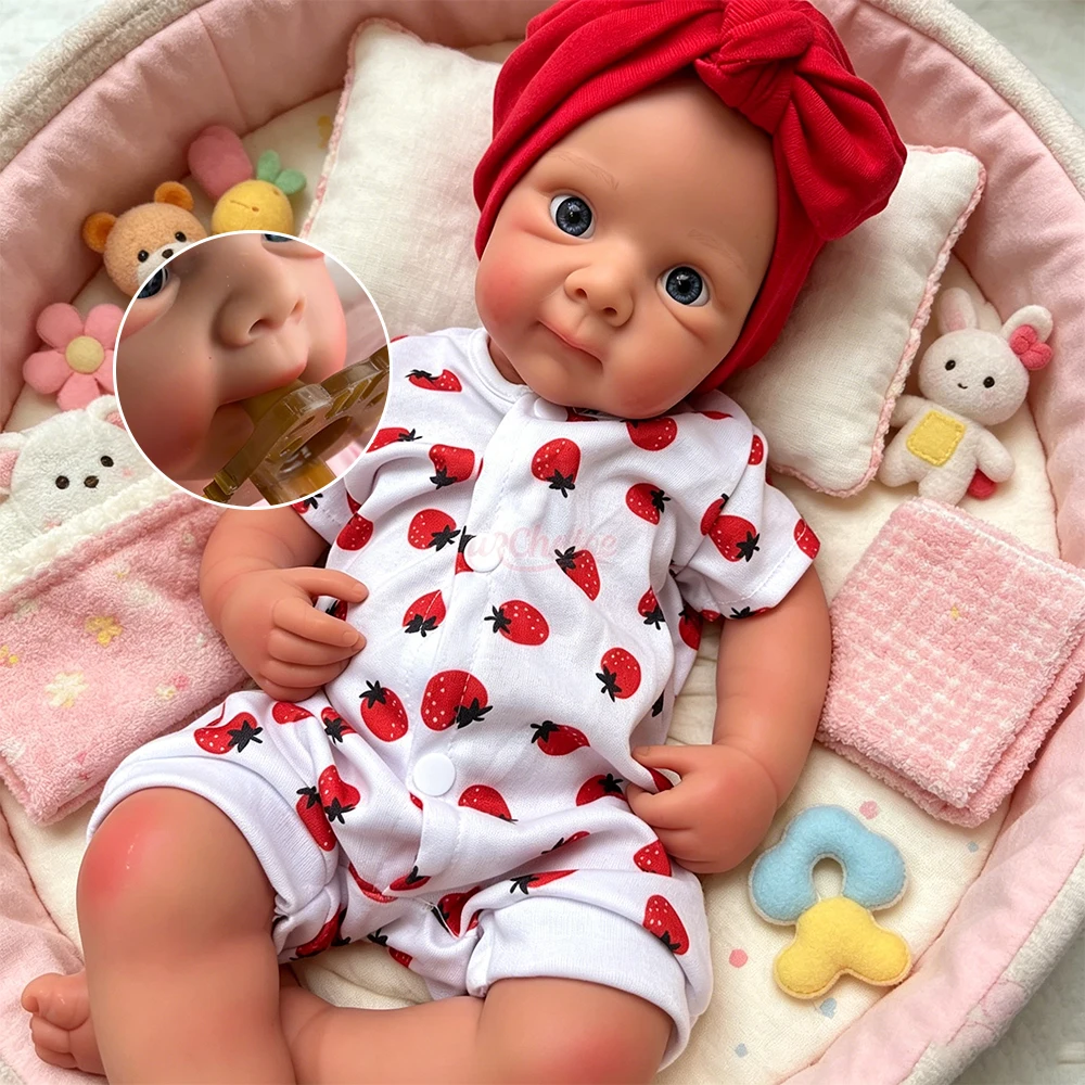 50cm Lifelike Silicone Baby Girl Can Open Mouth Bettie Soft Exquisite Hand-Painted Details for Doll Enthusiasts & Collections
50cm Lifelike Silicone Baby Girl Can Open Mouth Bettie Soft Exquisite Hand-Painted Details for Doll Enthusiasts & Collections