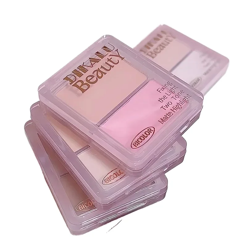 Highlighting Contouring Powder Palette Two-tone Concealer Face Brighten Cement Grey Three-dimensional Nose Shadow Bronzer Makeup
Highlighting Contouring Powder Palette Two-tone Concealer Face Brighten Cement Grey Three-dimensional Nose Shadow Bronzer Makeup