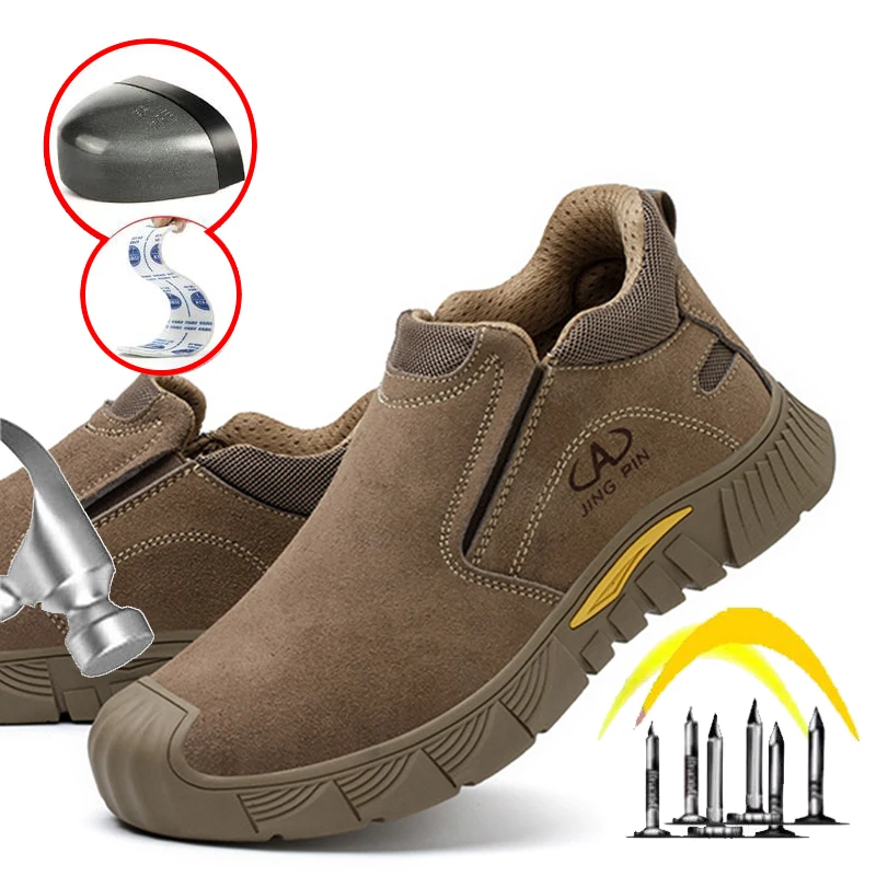 Imwete Fashion Work Safety Shoes Men Breathable Outdoor Hiking Steel Toe Sneakers Electric Welder Insulated Protection Footwear
Imwete Fashion Work Safety Shoes Men Breathable Outdoor Hiking Steel Toe Sneakers Electric Welder Insulated Protection Footwear
