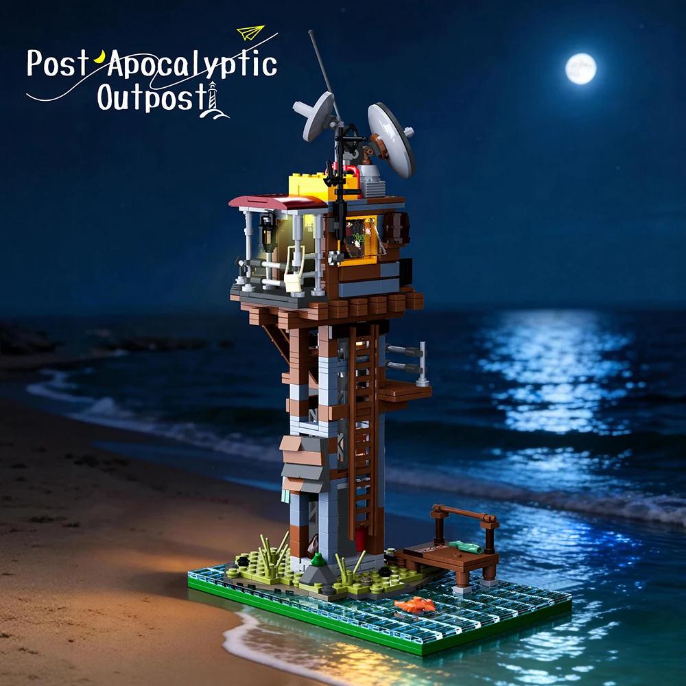 739PCS Block Toy Outpost Station Lonely Watchtower Building Blocks MOC Scene Model Puzzle Toys Ornaments
739PCS Block Toy Outpost Station Lonely Watchtower Building Blocks MOC Scene Model Puzzle Toys Ornaments