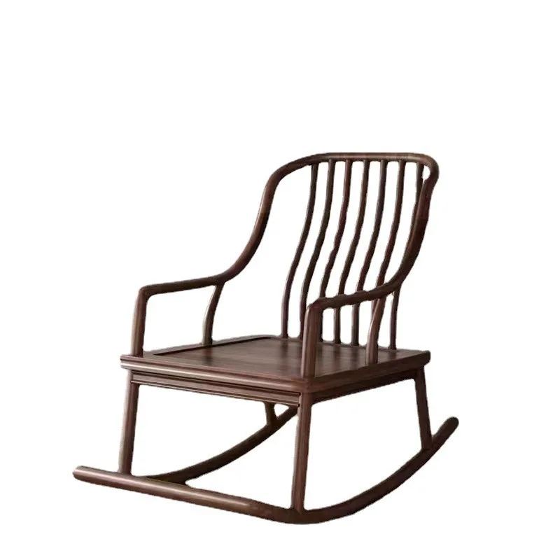 Walnut all solid wood rocking chair, recliner nap chair
Walnut all solid wood rocking chair, recliner nap chair