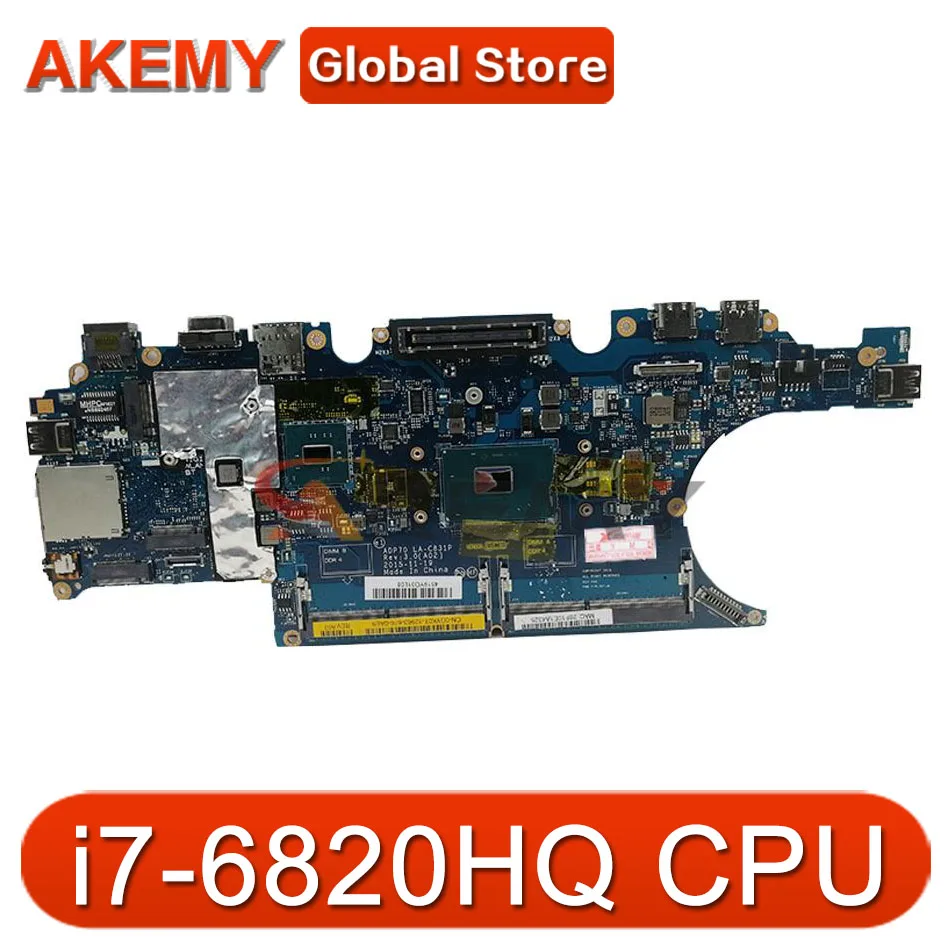 For Dell Latitude E5470 Laptop Motherboard LA-C831P 0476JC 02MMKG 0792TC I5-6300HQ/6440HQ I7-6820HQ Notebook Mainboard Tested OK
For Dell Latitude E5470 Laptop Motherboard LA-C831P 0476JC 02MMKG 0792TC I5-6300HQ/6440HQ I7-6820HQ Notebook Mainboard Tested OK