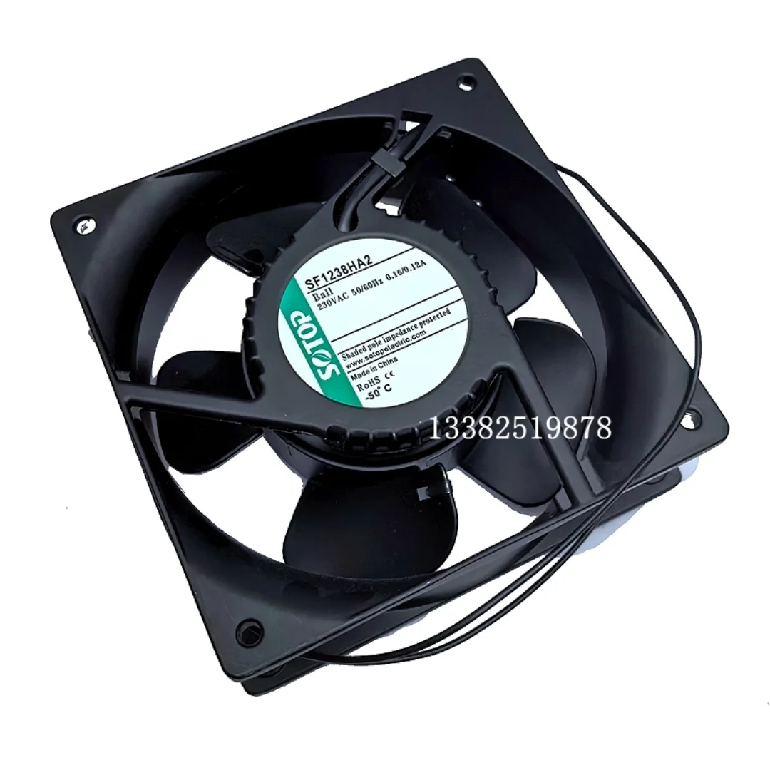SF1238HA2 AC 220 В 0,16 А 120x120x38 мм 2-проводной охлаждающий вентилятор для сервера
SF1238HA2 AC 220 В 0,16 А 120x120x38 мм 2-проводной охлаждающий вентилятор для сервера