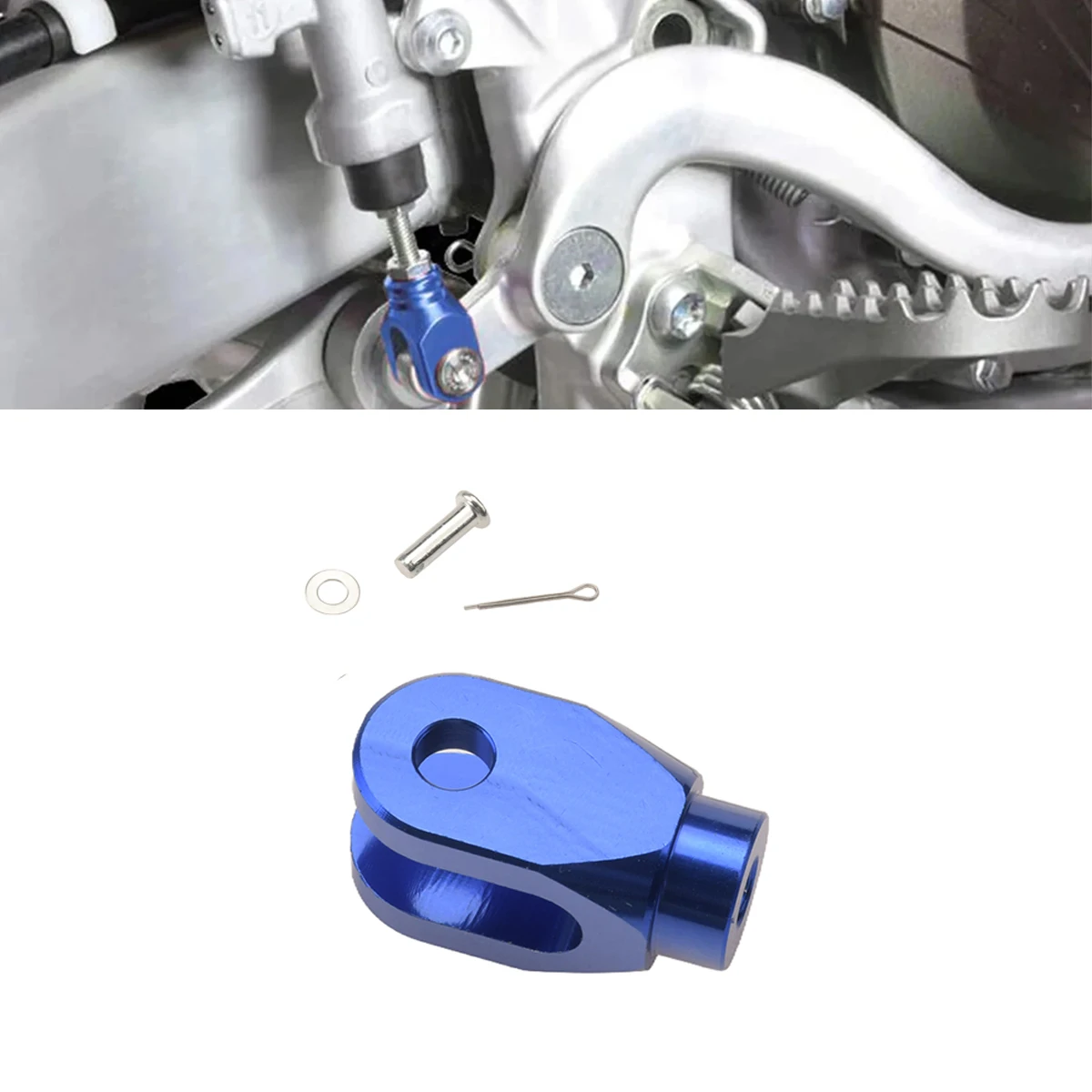 For Yamaha YZ125 YZ250 YZ250F YZ450F YZ125X YZ250X YZ450FX YZ250FX WR250F WR450F 2003-2025 New Motorcycle CNC Rear Brake Clevis
For Yamaha YZ125 YZ250 YZ250F YZ450F YZ125X YZ250X YZ450FX YZ250FX WR250F WR450F 2003-2025 New Motorcycle CNC Rear Brake Clevis