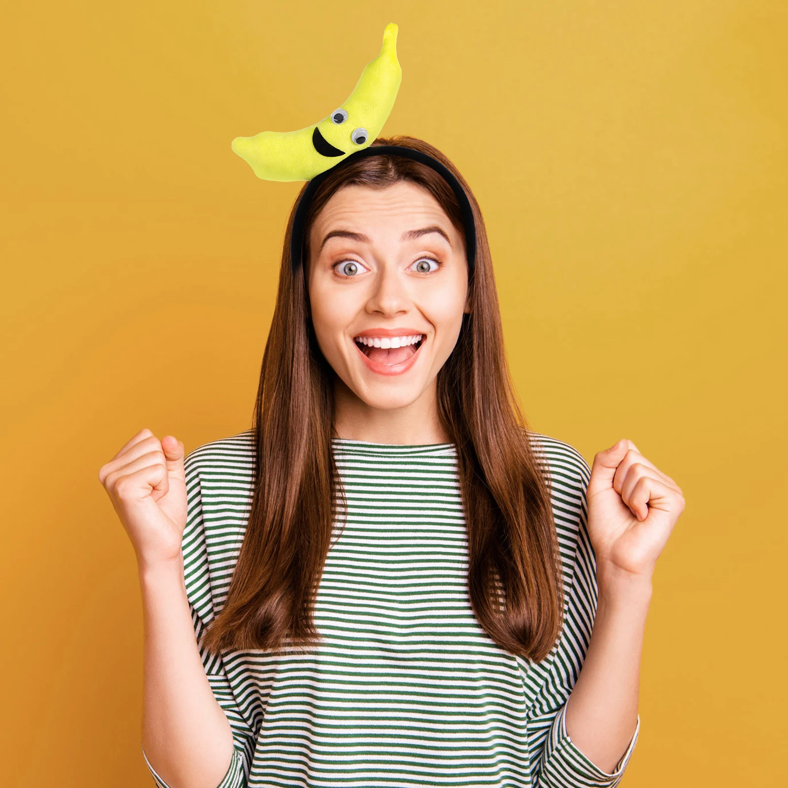 1PC Yellow Banana Hairband Women Child Lightweight Cloth Party Headdress Cosplay Photo Prop Performance Hair Hoop
1PC Yellow Banana Hairband Women Child Lightweight Cloth Party Headdress Cosplay Photo Prop Performance Hair Hoop